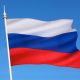 Imagem de uma bandeira da Rússia hasteada